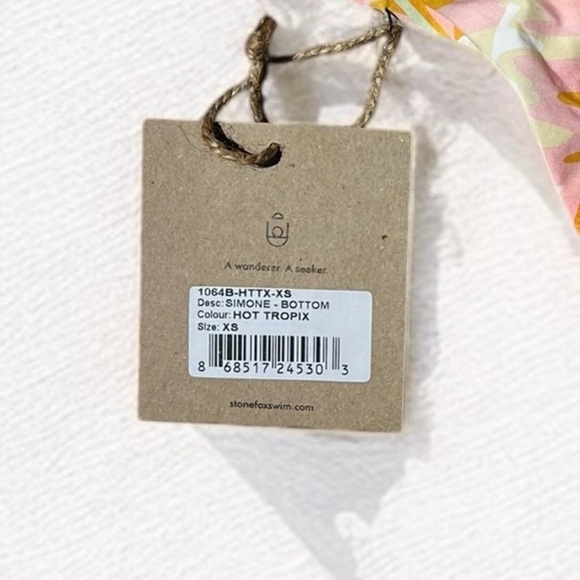 🌻NEW w.tags! Stone Fox Swim Hot Tropix Bikini Set Size XS - Picture 12 of 16